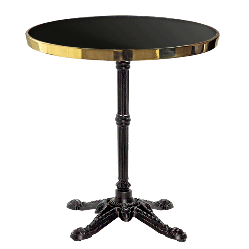 Table de Bistrot Ronde Émaillée 77 cm Table de Bistrot Ronde Émaillée 77 cm