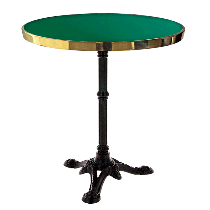 Table de Bistrot Ronde Émaillée 77 cm Table de Bistrot Ronde Émaillée 77 cm