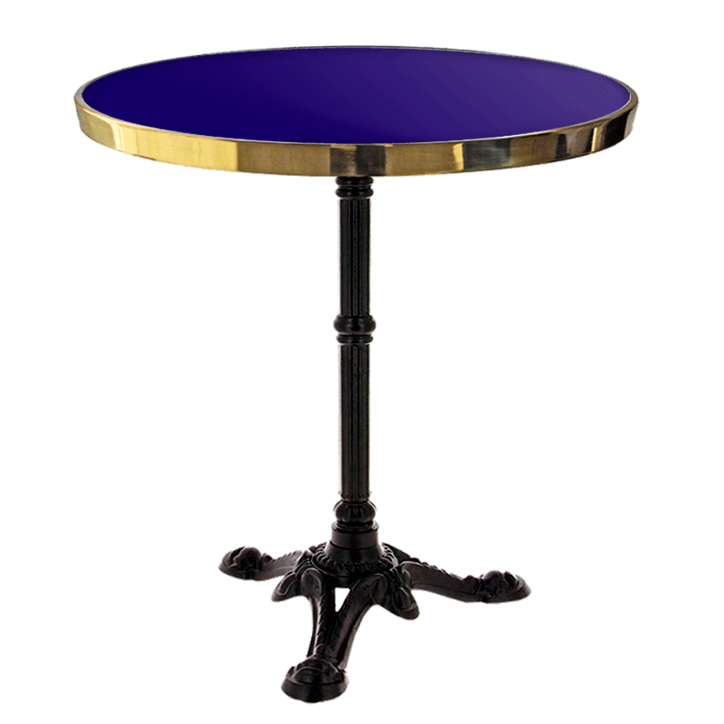 Enameled Round Bistro Table 77 cm Enameled Round Bistro Table 77 cm